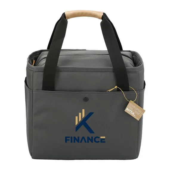 Tote bags made from recycled cotton or RPET materials