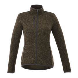 Women's TREMBLANT Sweater Knit Full Zip Jacket with Thumb Holes